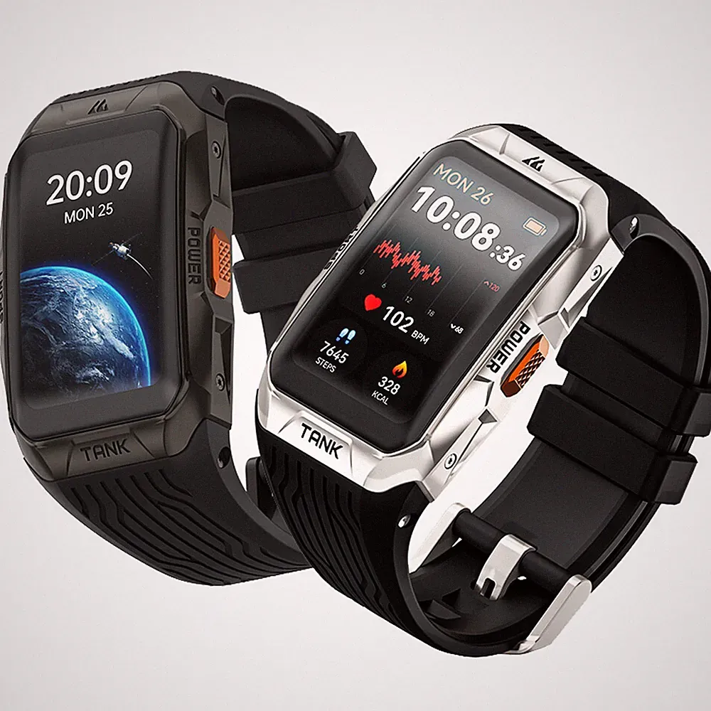 KOSPET TANK X2 Ultra GPS Smartwatch Herren 5ATM Wasserdicht Routenverfolgung NEU