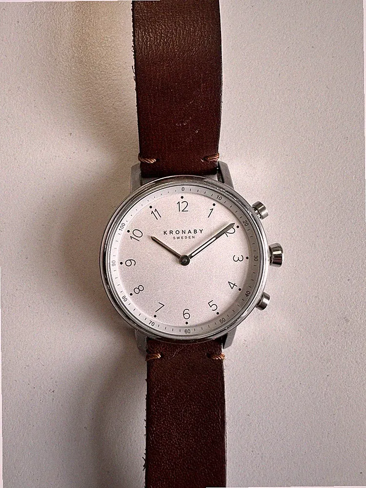 Kronaby Uhr Hybrid-Smartwatch aus Schweden.