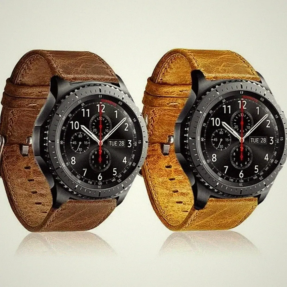 Kunstleder Armband für Huawei Watch 2 Classic 22mm Band Uhrenband Smartwatch