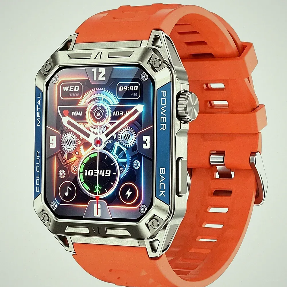 Kuzney Smartwatch Fitness wasserdicht Bluetooth Smart watch Schlafüberwachung
