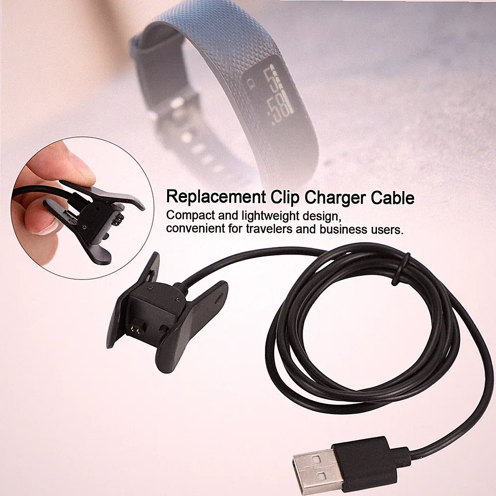 Ladekabel Ladestation Ladegerät USB Ladeclip für Vivosmart 3 Smart Watch