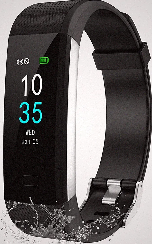 LEBEXY Fitness Armband Schrittzähler Wasserdicht Smartwatch
