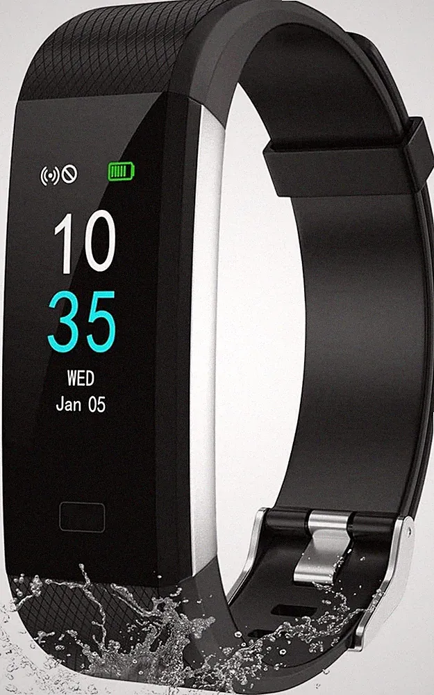 LEBEXY Fitness Armband Smartwatch mit GPS Kalorienzähler