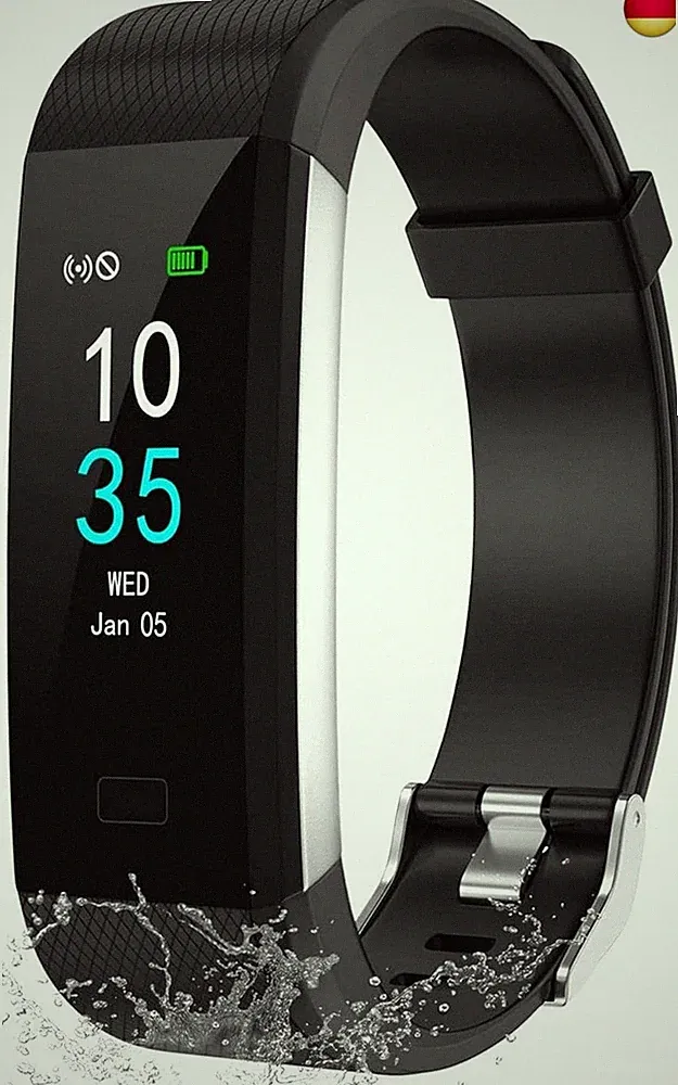LEBEXY Fitness Armband Wasserdicht IP68 | Fitness Tracker Uhr | Smartwatch