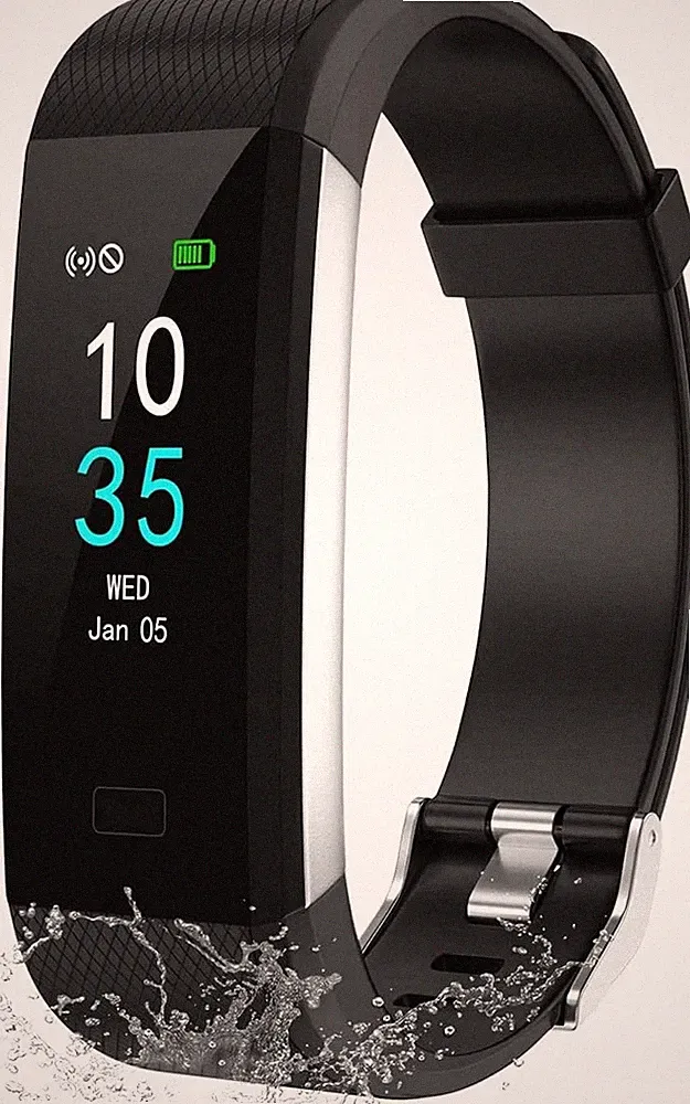 LEBEXY Fitness Armband Wasserdicht IP68 | Fitness Tracker Uhr | Smartwatch