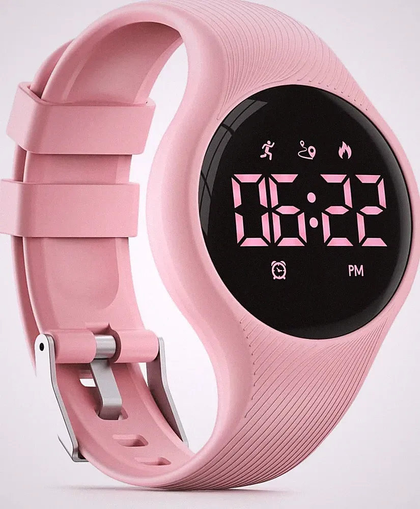 LED Digital Wasserdicht Schrittzähler Uhr, Nicht Bluetooth Fitness Tracker, Schrittzähler