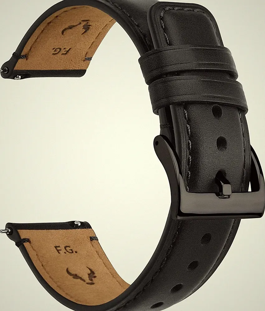 Leder Uhrenarmband Vintage 18-24mm Uhr Zubehör für Herren Damen Smartwatch