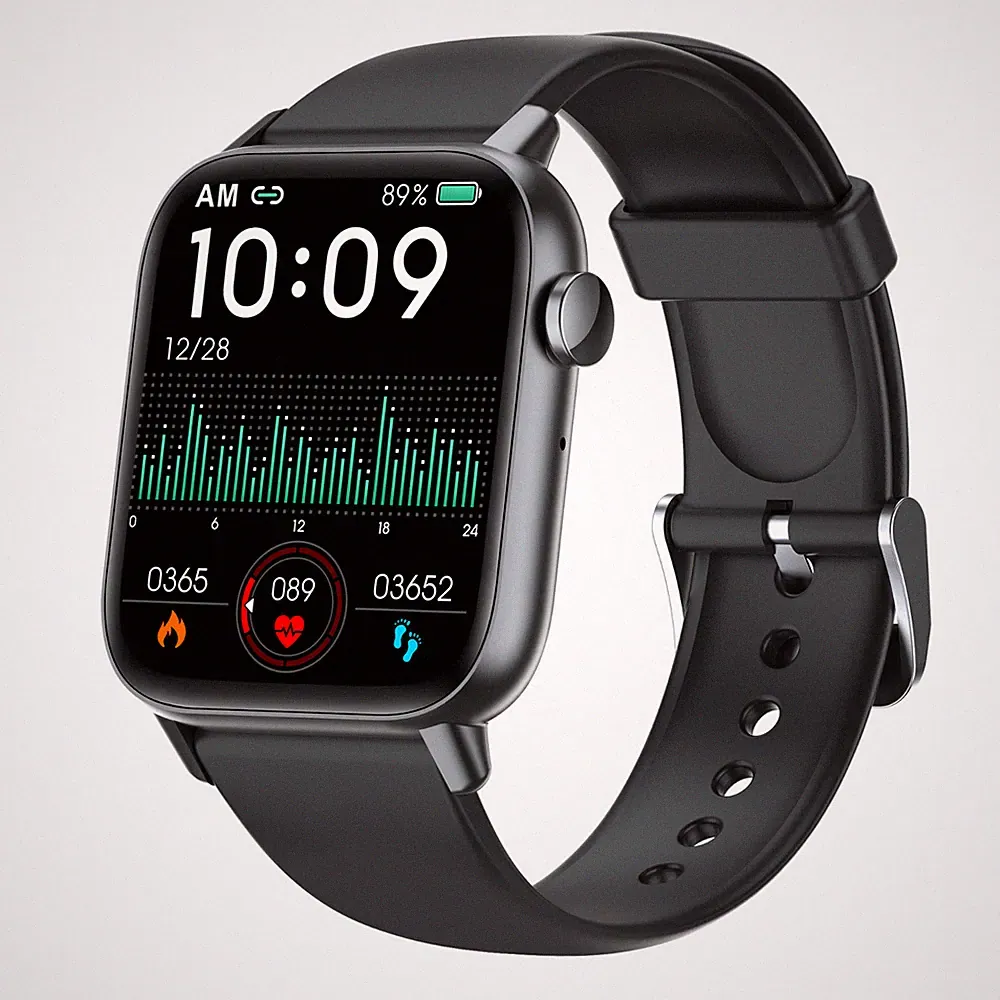 Levowatch DOITX2 Smartwatch 1.7" (Telefonie, Thermometer, HD) für Damen / Herren