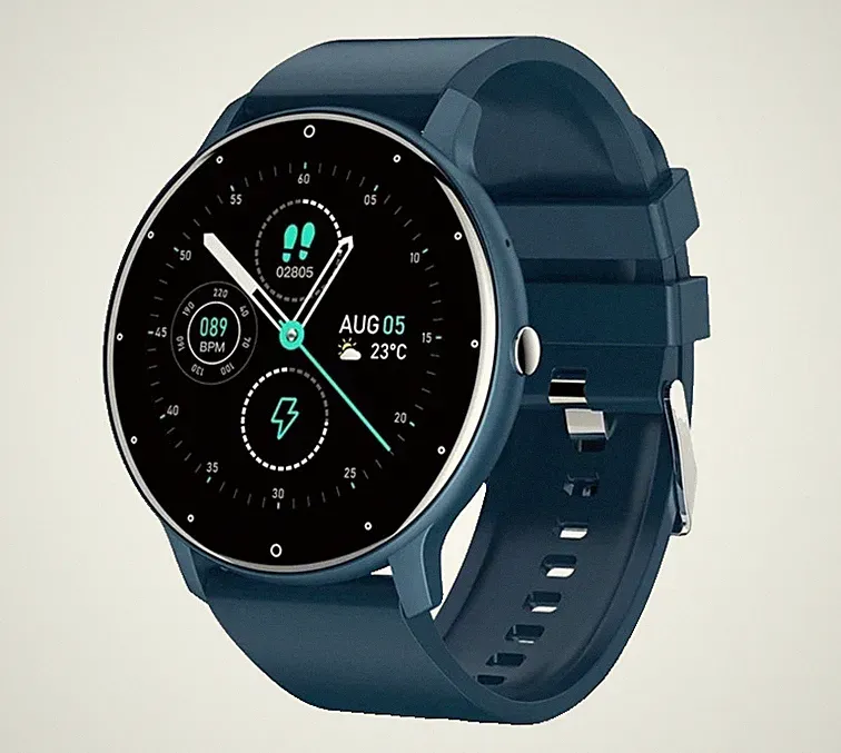 LIGE Bluetooth Smartwatch Herren watch Fitness Herzfrequenz Pulsuhr Blutdruck DE