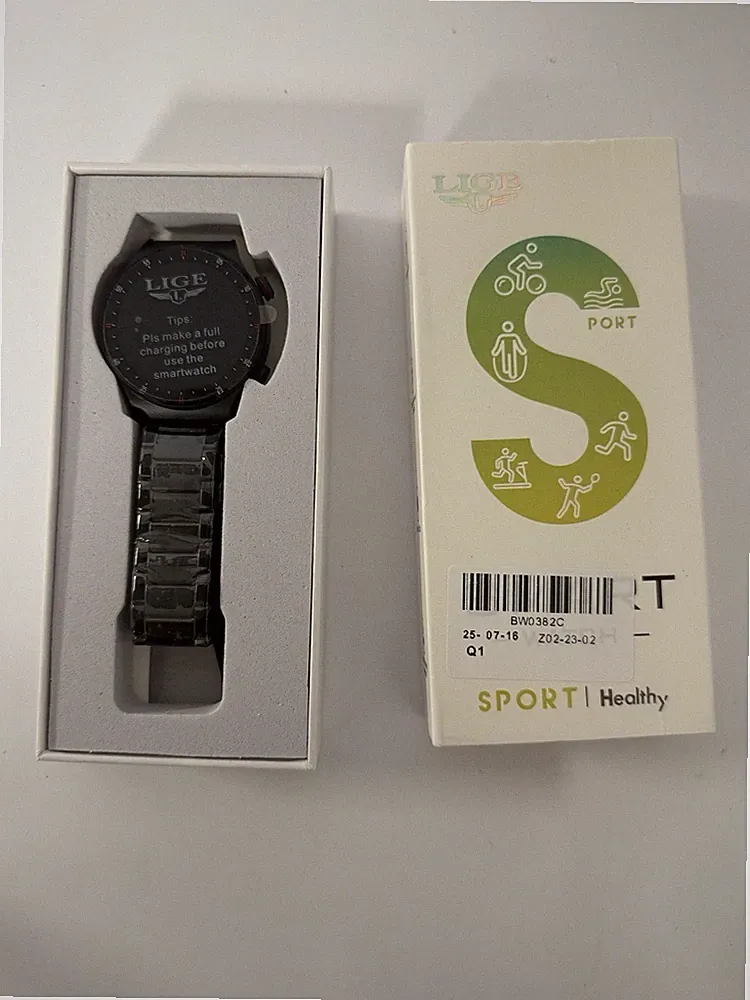 lige bw0382 smartwatch 1,32 zoll smartwatch fitness laufuhr bluetooth