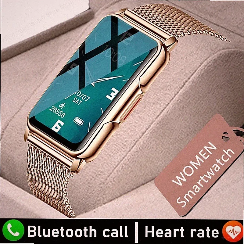 LIGE Damen Smartwatch - Gesundheitsüberwachung / Bluetooth Anrufe / Sportuhr