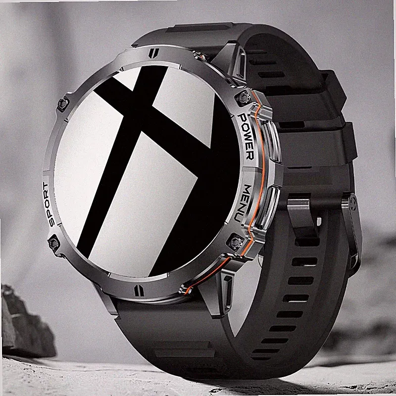 LIGE Herren Smartwatch mit 1,73-Zoll AMOLED-Display, 900mAh Akku Bluetooth Anruf