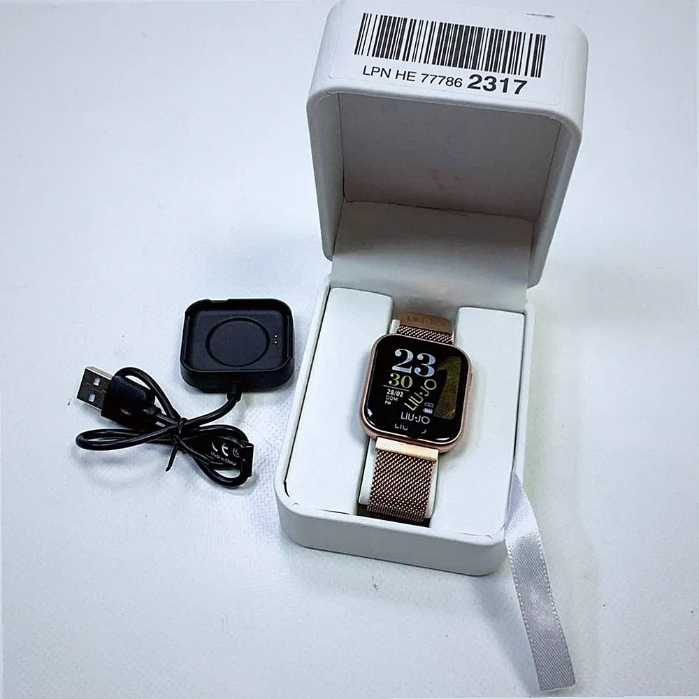 LIU JO Classic smartwatch, Automatik Uhr mit Edelstahl Armband