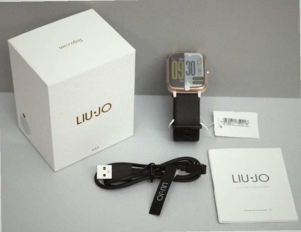 Liu Jo Jeans Damen Digital Smartwatch Uhr mit Silikon Armband SWLJ046 , NEU