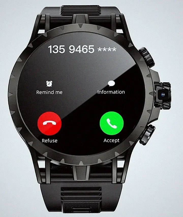 LOKMAT APPLLP 4 4G Smartwatch mit AMOLED-Touchscreen,WiFi GPS BT Smartwatch,NEU!