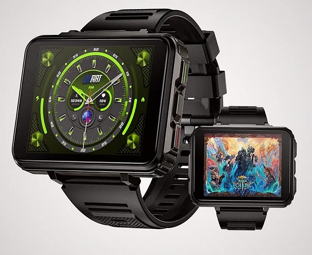 LOKMAT APPLLP Max 2,4" 4G Smartwatch Dual Kameras 6GB+128GB Android 10 1500mAh
