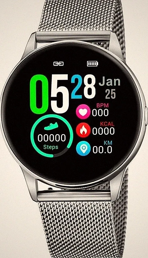 Lotus Smartwatch Damenuhr Digital Uhr Edelstahlband Wechselarmband 50000/A Damen