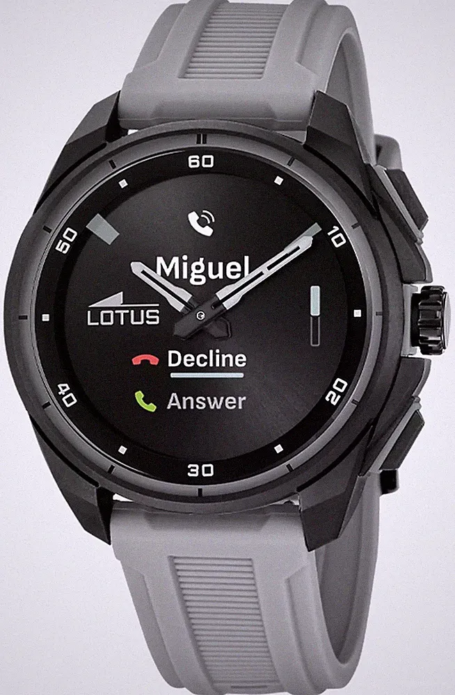 Lotus Vernetzte Full-D-Hybrid-Smartwatch (42,5 Mm) Mit Digitalanzeige Und