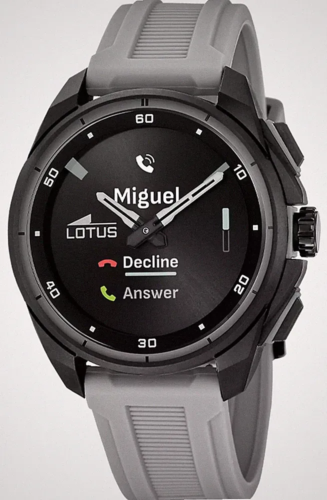 Lotus Vernetzte Full-D-Hybrid-Smartwatch (42,5 Mm) Mit Digitalanzeige Und