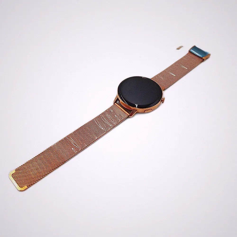 LUNIQUESHOP Smartwatch Damenuhren Gesundheit Überwachung Runde V3 Herzfrequenz