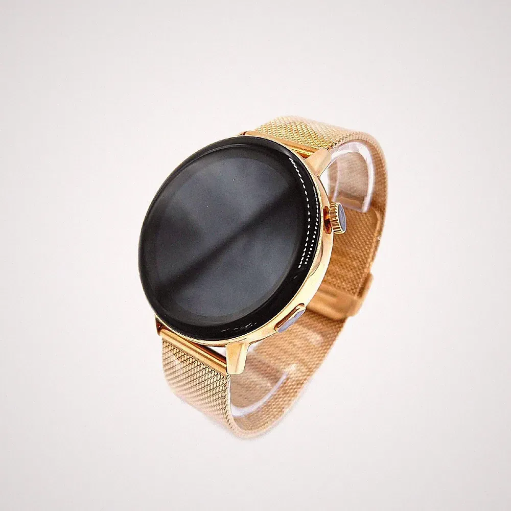 LUNIQUESHOP Smartwatch Damenuhren Runde V3 Gesundheit Überwachung SpO2 Herz