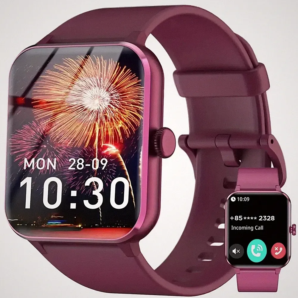 Luxury Smartwatch Damen Herren mit Telefonfunktion & Alexa eingebaut Fitnessuhr