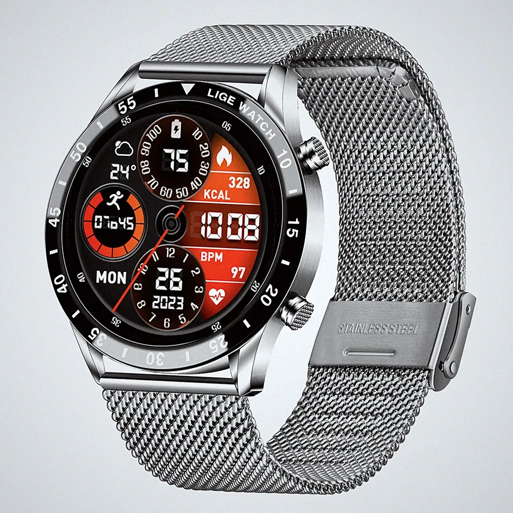 46 mm Luxus-Smartwatch