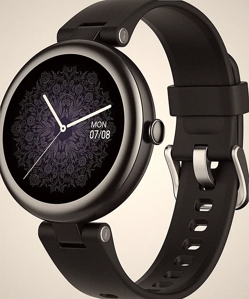 Lynn Smartwatch Damen,1.1 Zoll Klein Touchscreen Fitnessuhr Damen,Klein Stilvoll