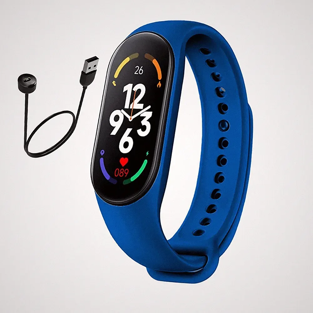 M7 Smart Watch Sport Herzfrequenz-Blutdruckmessgerät Tracker-Armband