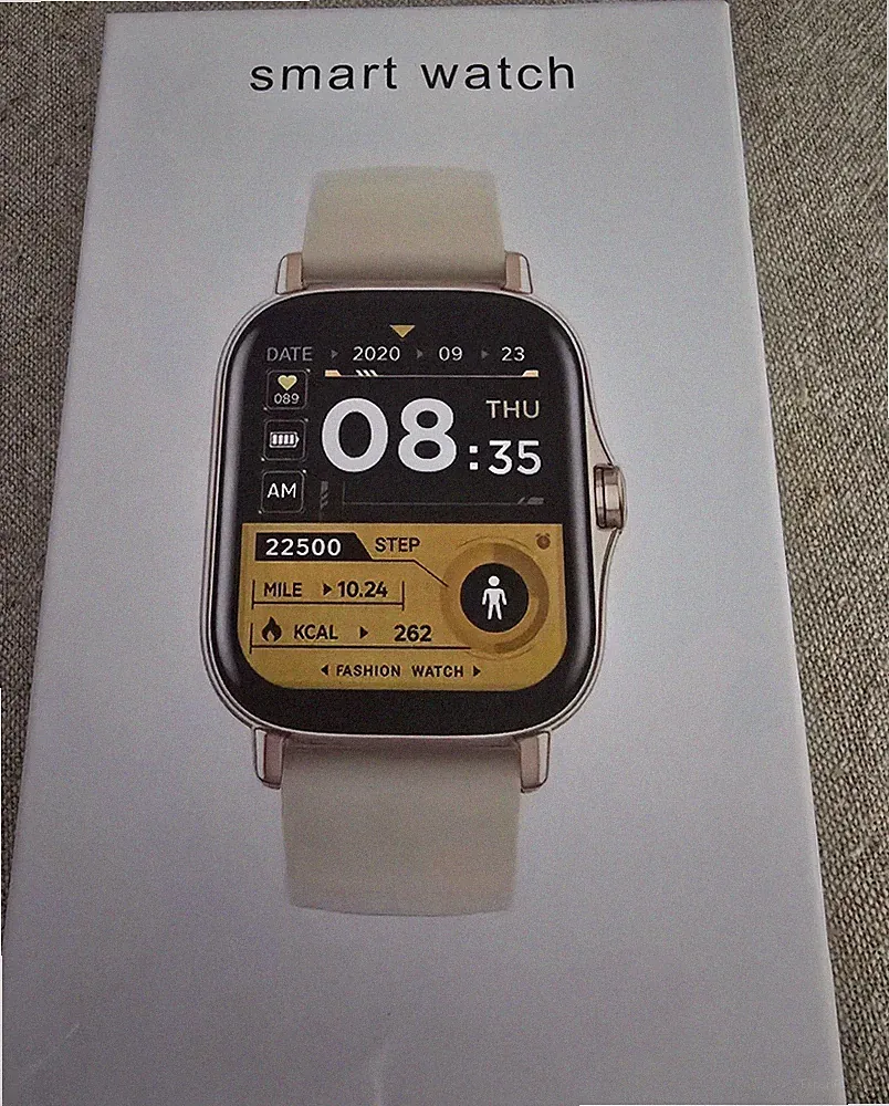 Marke: Derwye Elegante Smartwatch Beige Smartwatch Bluetooth Fitness Tracker