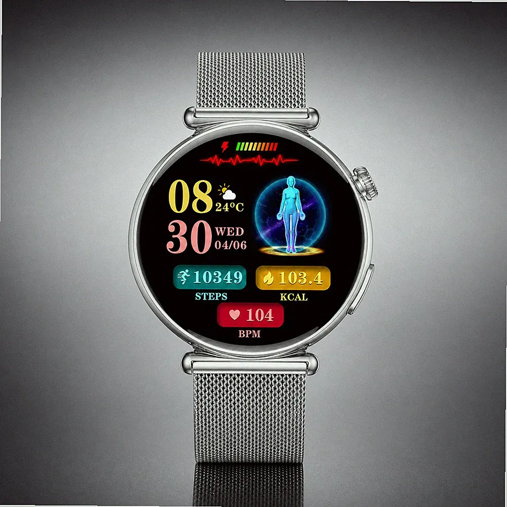 Marsyu 2026 AI-GPT Smartwatch 1,32 Zoll AMOLED EKG Blutdruck SpO2 Puls NEU OVP