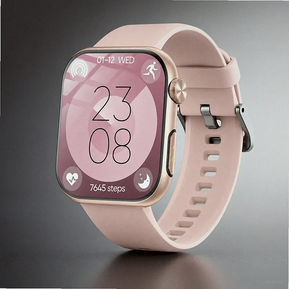 Marsyu Smartwatch EKG 1,97"AMOLED Telefonfunktion Blutdruck SpO2 IP67 NEU OVP