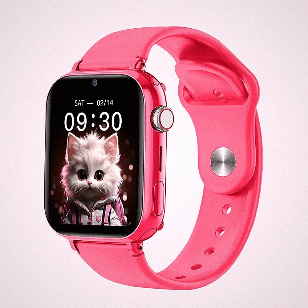 Maxcom, Kinder Smartwatch FW59 KIDDO 4G GPS IP65, Rosa