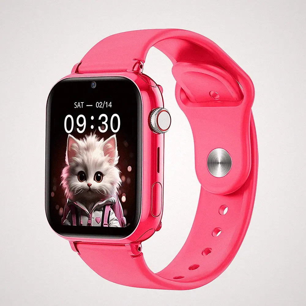 Maxcom, Kinder Smartwatch FW59 KIDDO 4G GPS IP65, Rosa