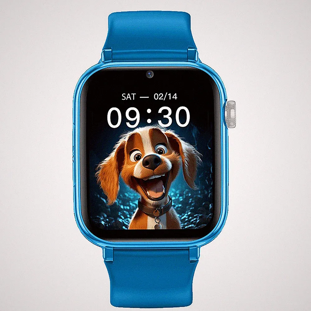Maxcom, Kinder-Smartwatch FW59 KIDDO 4G IP65 mit GPS, Blau