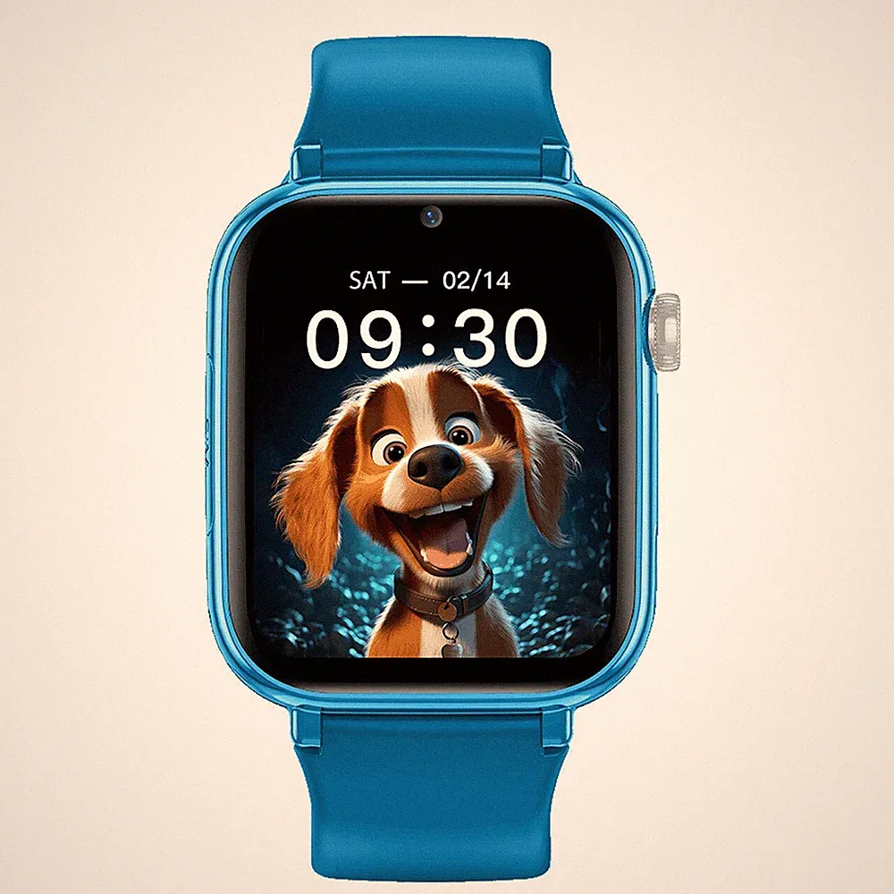 Maxcom, Kinder-Smartwatch FW59 KIDDO 4G IP65 mit GPS, Blau