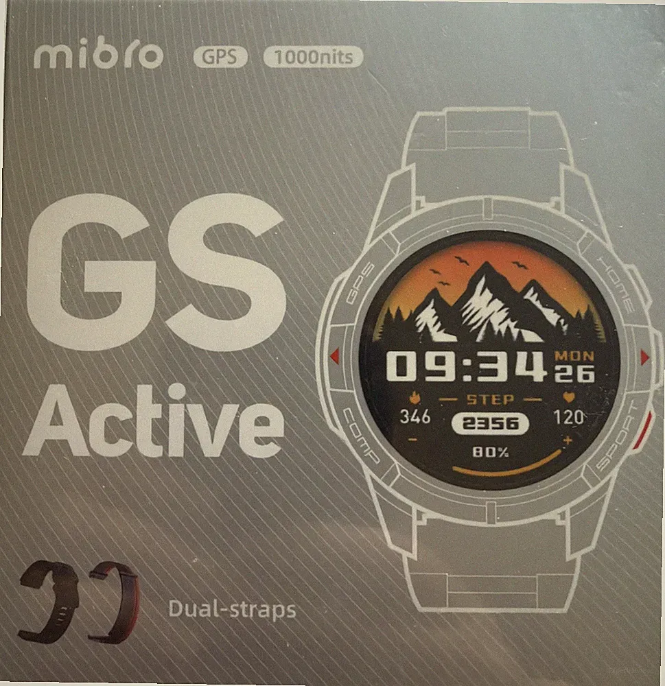Mibro GS Active Smartwatch schwarz NEU