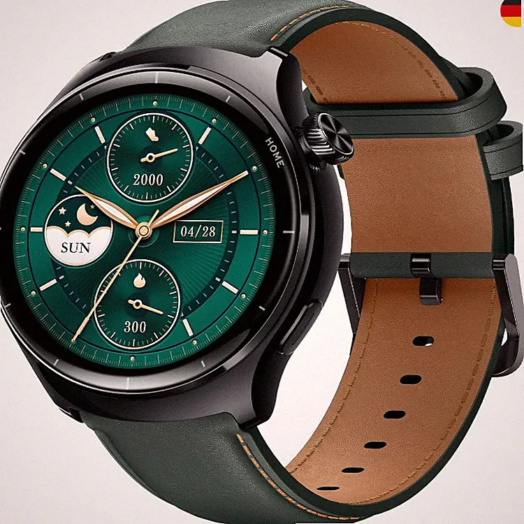 Mibro Lite3 Pro GPS Smartwatch 45mm Dunkelgrün 15 Tage Akku 15