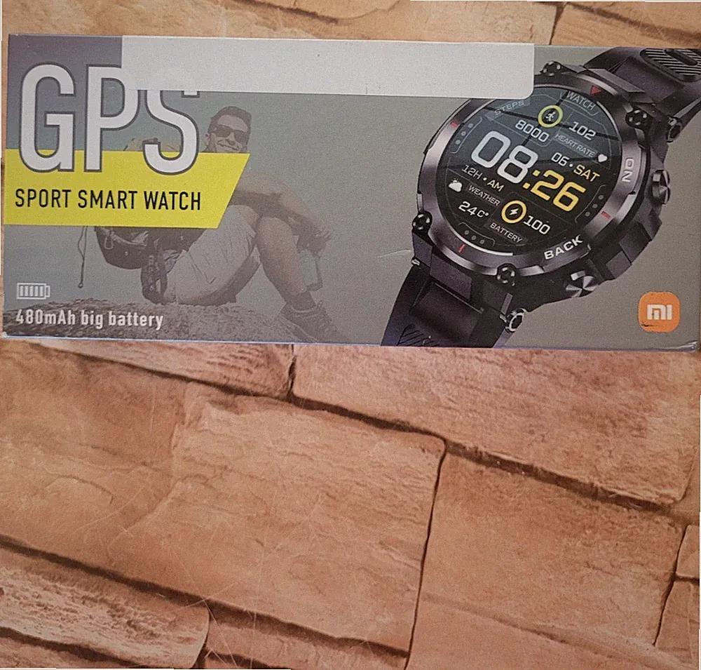 Mibro Sport Smartwatch mit GPS, Schwarz, Unisex Erwachsene, Handgelenk