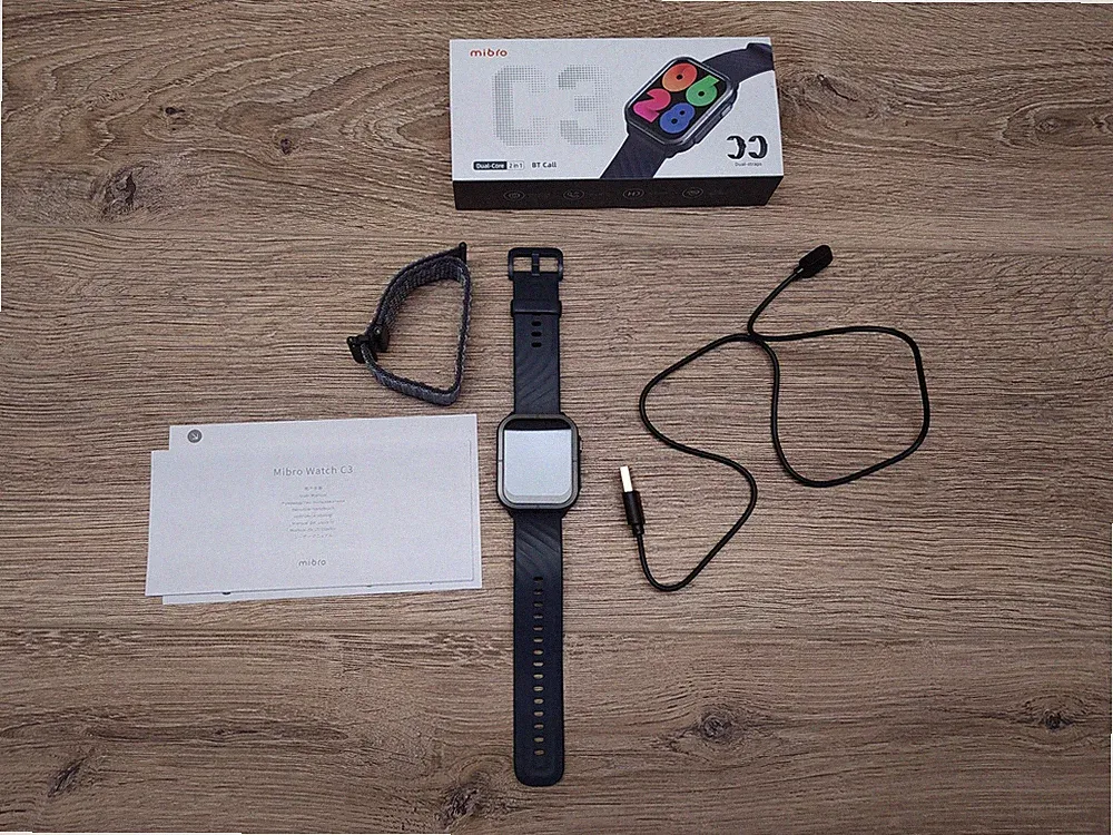 Mibro Watch C3 Smartwatch 1,85" schwarz, I39211