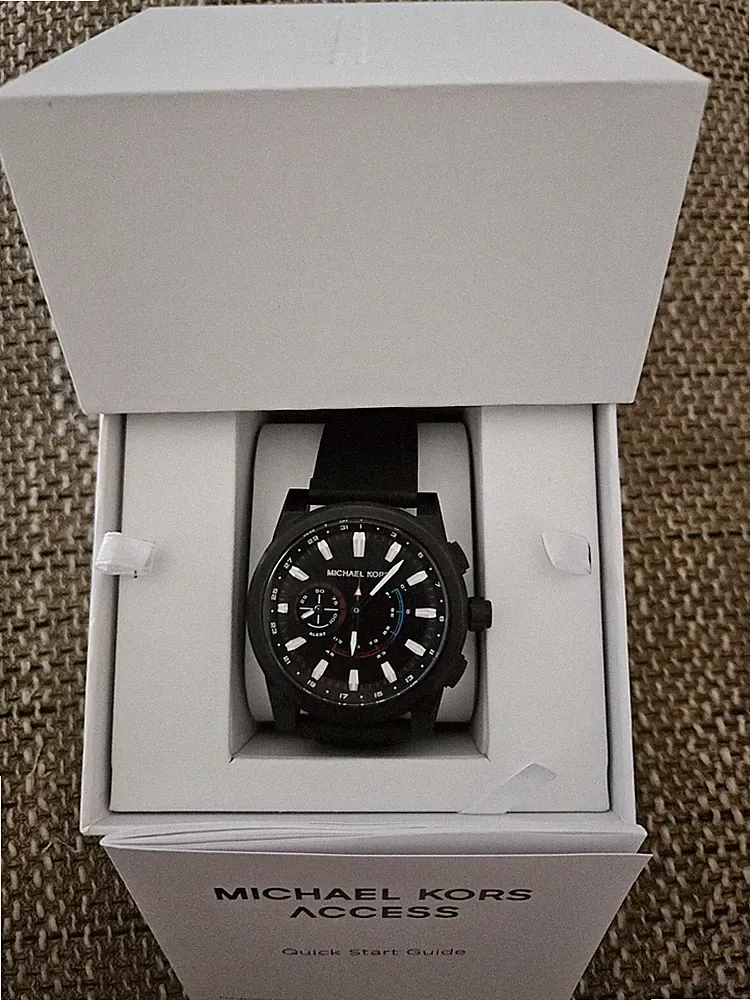 Michael Kors Access Hybrid Smartwatch schwarz MKT4010 | OVP Neu