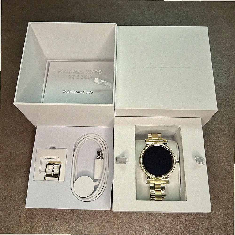 Michael Kors Access MKT5031 Smartwatch 42 mm Gold Edelstahlarmband iOS Android