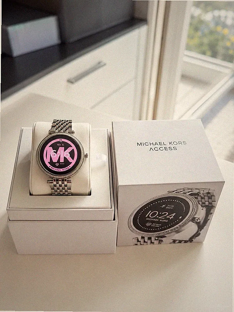 Michael Kors Gen 5E Darci 43mm Edelstahlgehäuse Smartwatch