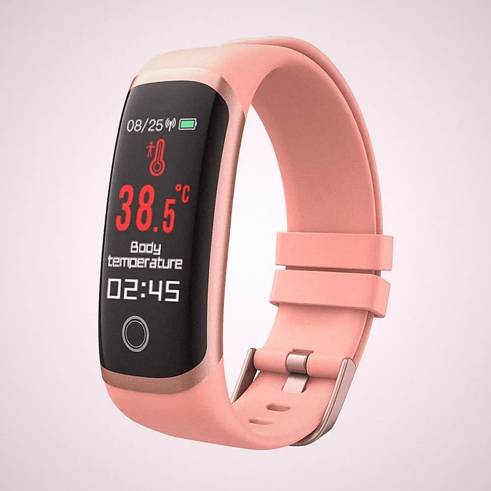MicLee Damen Herren Fitness Armband Smartwatch mit Pulsmesser Fitness Tracker
