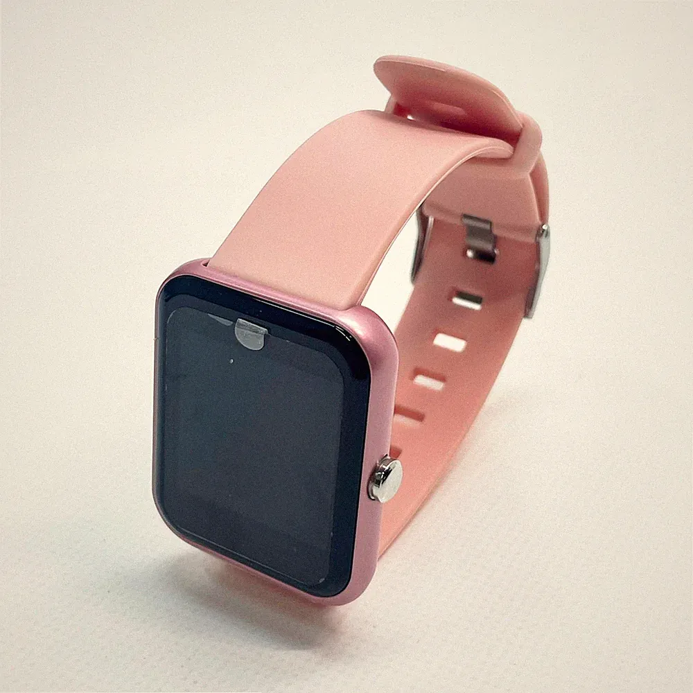 MicLee Damen Herren Smartwatch Fitness Armband (Rosa) Wasserdicht IP68