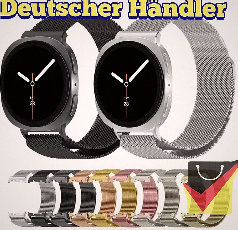 Milanese Armband für Samsung Galaxy Watch 8 Classic 46mm/ 40mm/ 44mm smart strap