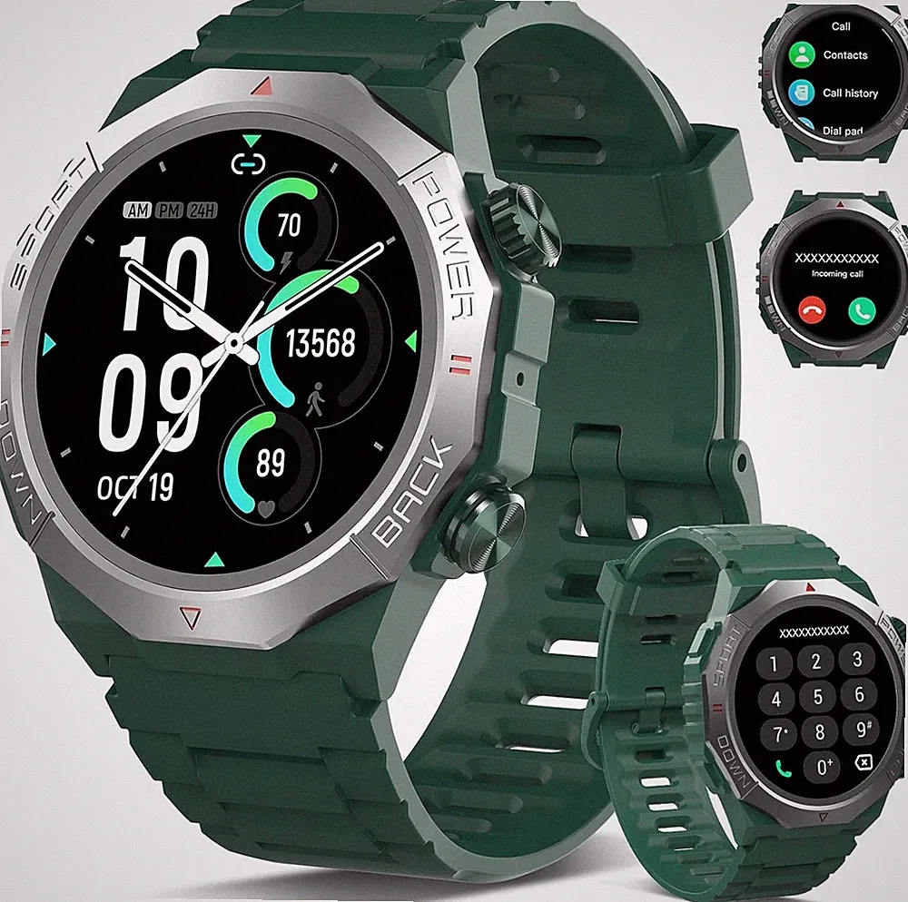 Grüne Smartwatch