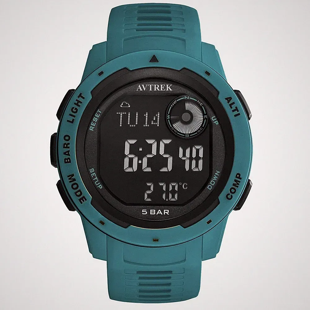 Militär Uhr Herren,Taktische Armee Uhr mit Kompass,50M wasserdichte Digitaluh...