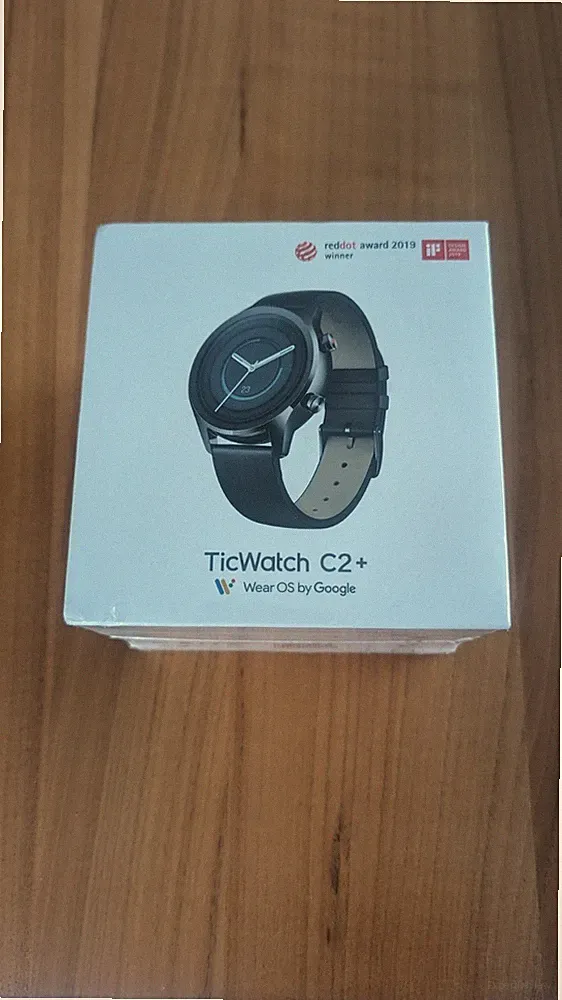 Mobvoi TicWatch C2+ iOS Android Smartwatch Onyx Black Neu in OVP versiegelt
