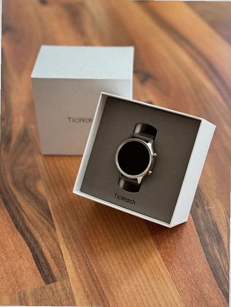 Mobvoi TicWatch C2 iOS Android Smartwatch Uhr Platinum